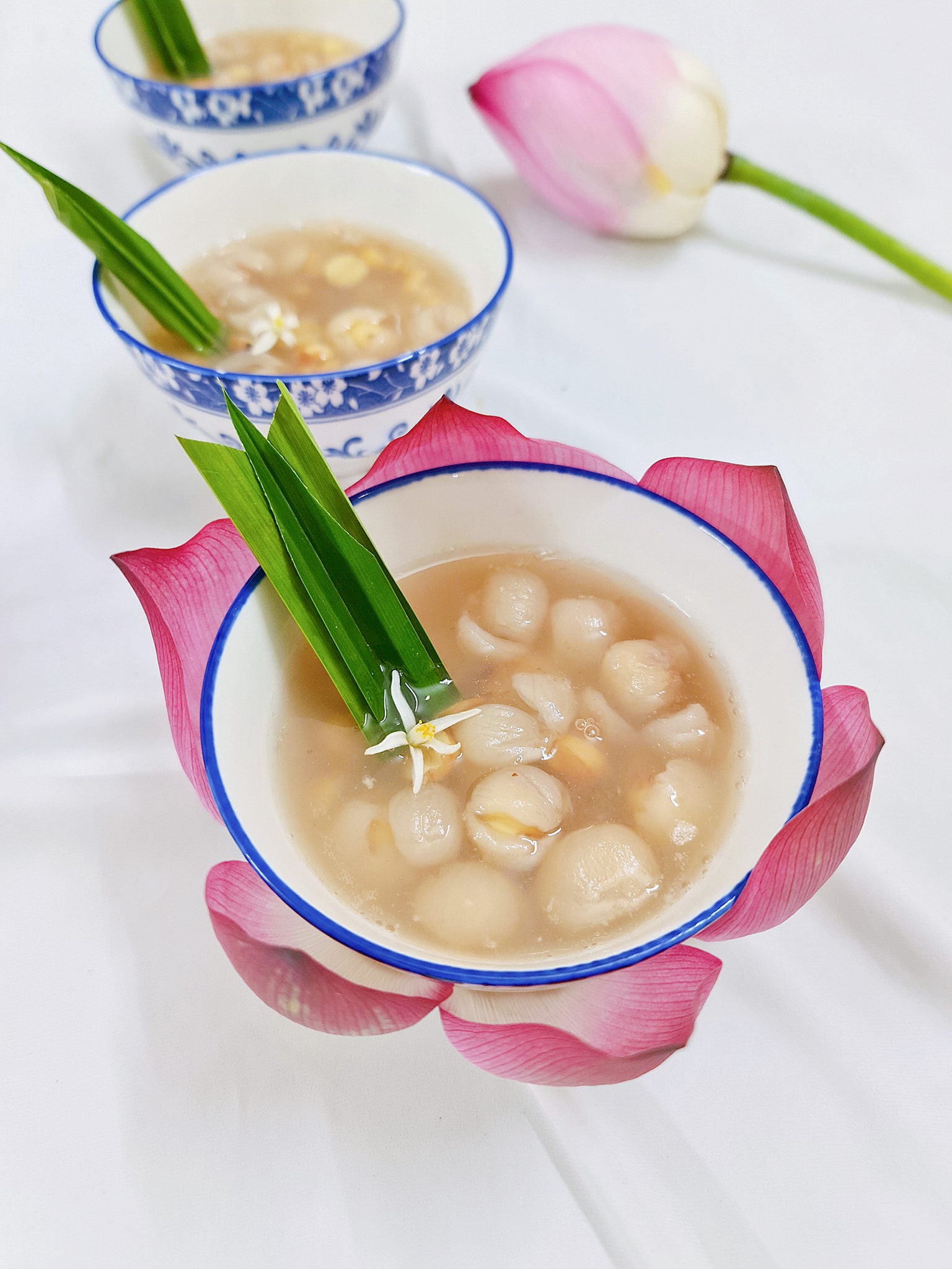 chèn long nhãn hạt sen