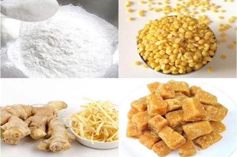 Nguyên liệu nấu món chè trôi nước