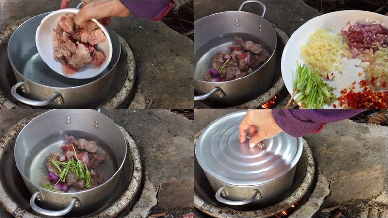 4: Quy trình làm nước hầm xương giống với những món chan quen thuộc