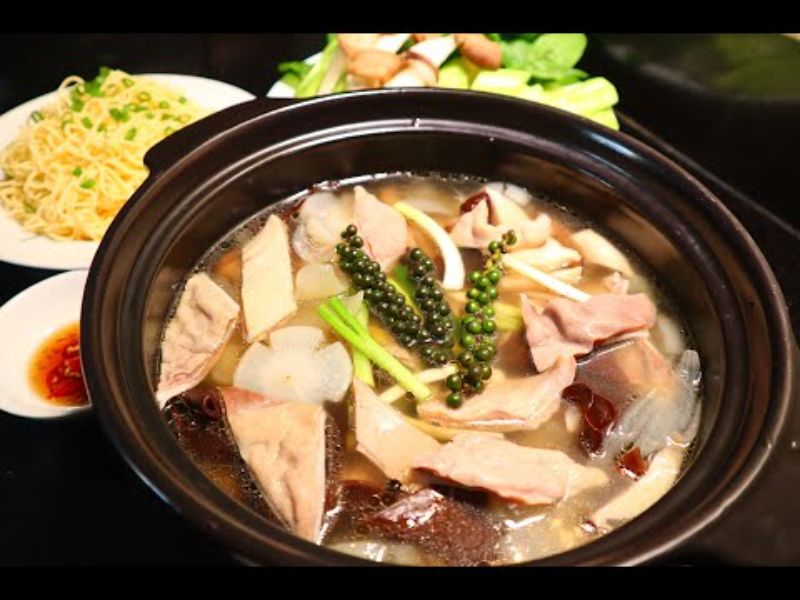 Ảnh 5: Thêm một chút phèn chua sẽ giúp dạ dày trắng hơn