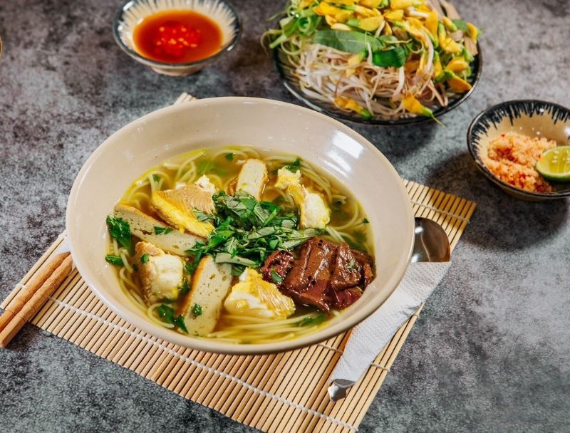 Bún cá châu đốc chuẩn vị