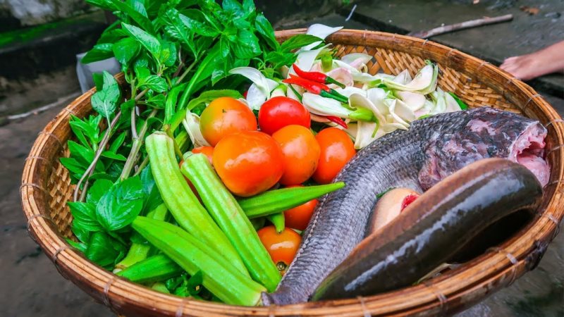 Chuẩn bị 500gr cá lóc