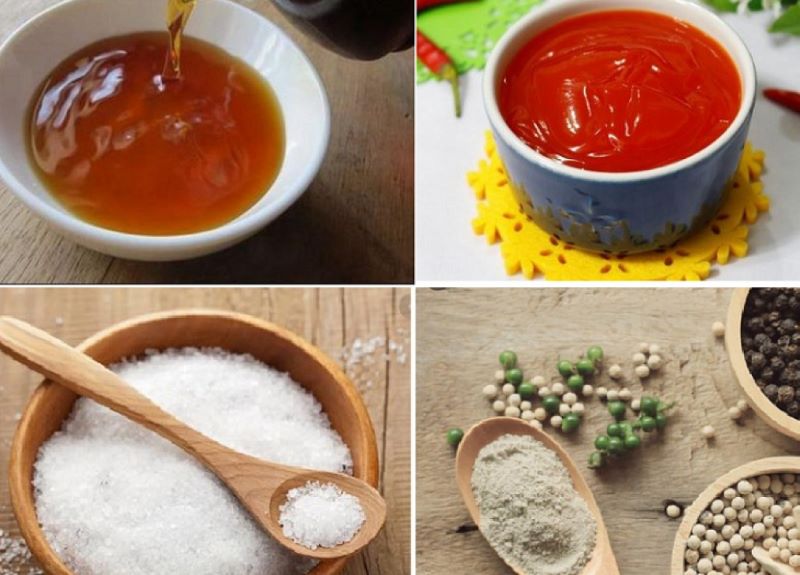 Làm nước sốt để phủ lên cánh gà