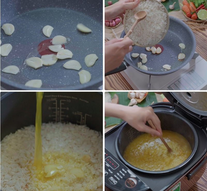 Ảnh 3: Cách nấu cơm gà ngon dẻo, siêu hấp dẫn