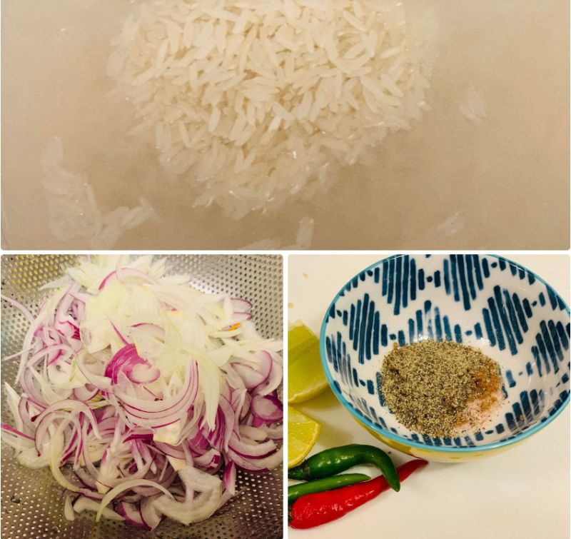 Ảnh 9: Gạo nên được ngâm trước khi nấu