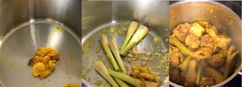 6: Xào thịt gà với sả hành để thịt gà thơm hơn