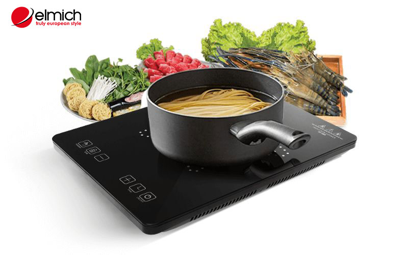 Hình 1: Bếp từ đơn là loại bếp chỉ có một vùng nấu duy nhất