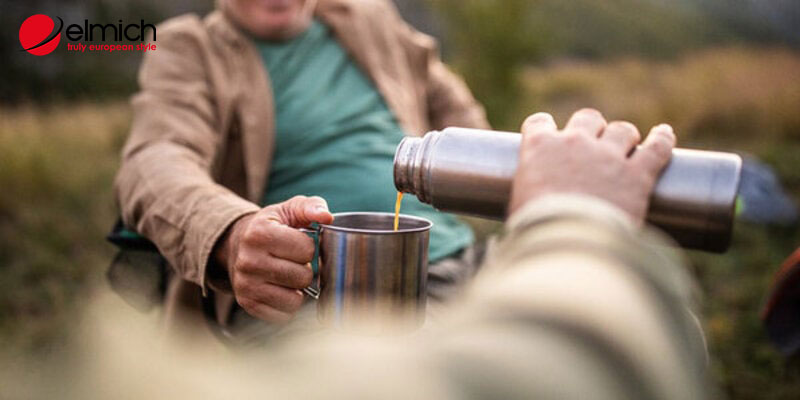 Hình 1: Bình giữ nhiệt giúp giữ ấm cơ thể mùa đông, giải nhiệt cơ thể mùa hè