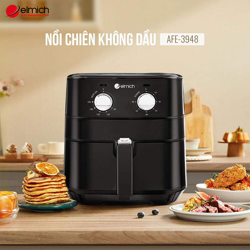 Hình 3: Nồi chiên không dầu Elmich AFE-3948