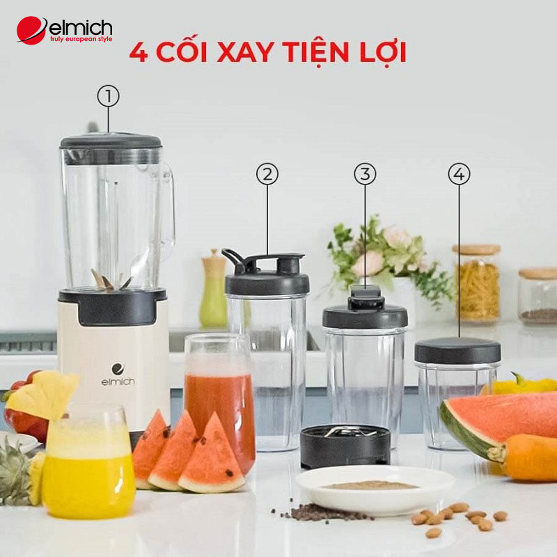 Hình 3: Chọn lưỡi dao hoặc cối xay phù hợp để lắp đặt vào máy