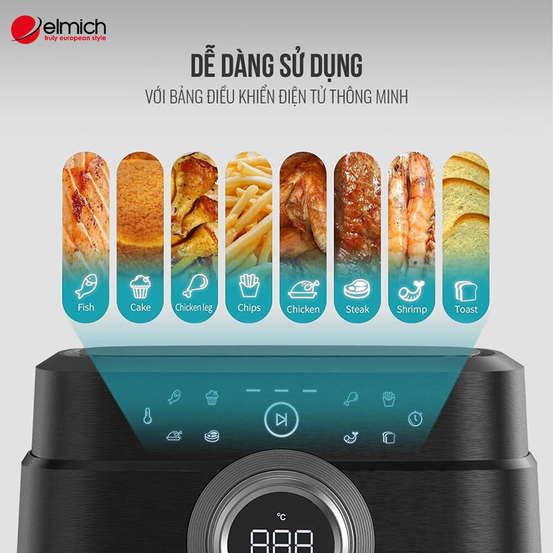 Hình 3: Nồi có nhiều tính năng khác nhau vô cùng đa dạng