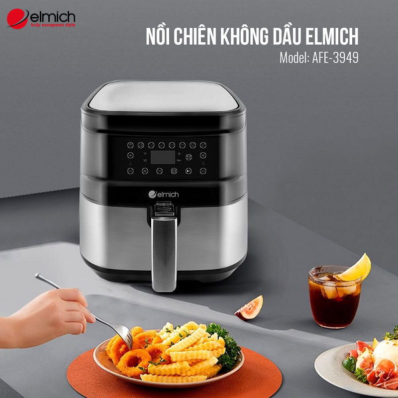 Hình 4: Nồi chiên không dầu Elmich AFE-3949