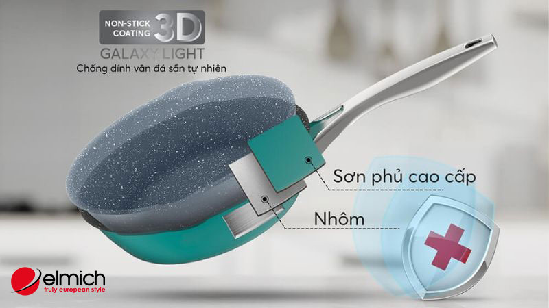 Hình 4: Chảo không chứa các chất gây hại cho sức khỏe người tiêu dùng