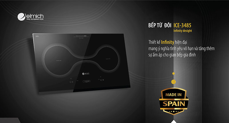 Hình 5: Bếp từ Elmich đáp ứng mọi tiêu chí đánh giá một bếp từ loại tốt