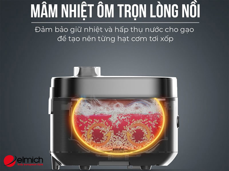 Hình 5: Chọn nồi cơm điện chất lượng, tiết kiệm điện năng Elmich