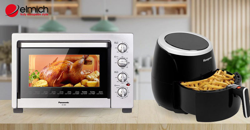 Hình 5: Nên mua lò nướng hay nồi chiên không dầu?