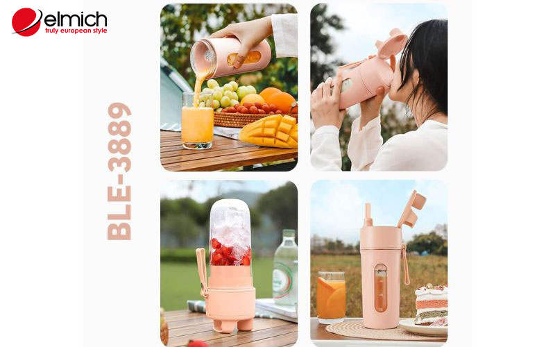 Hình 6: Máy xay sinh tố cầm tay Elmich BLE-3889 – nhỏ gọn, tiện lợi