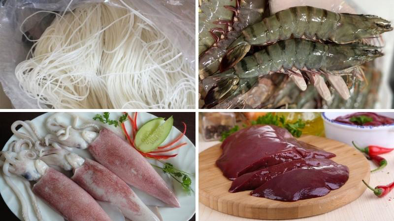 Nguyên liệu cần chuẩn bị