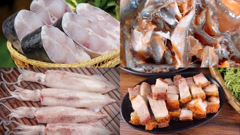 Hải sản tươi sau khi mua về cần được rửa qua với nước sạch