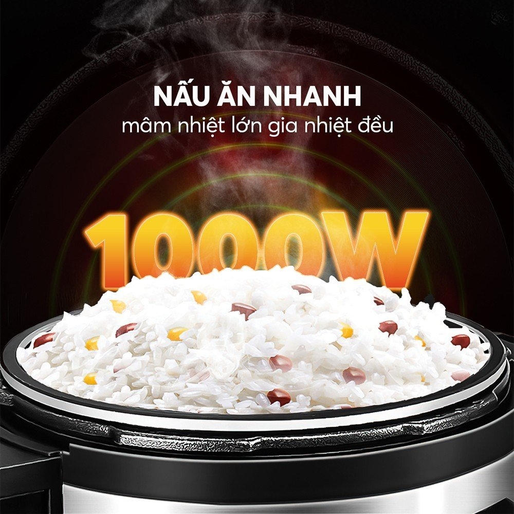 Nồi áp suất gia nhiệt đều