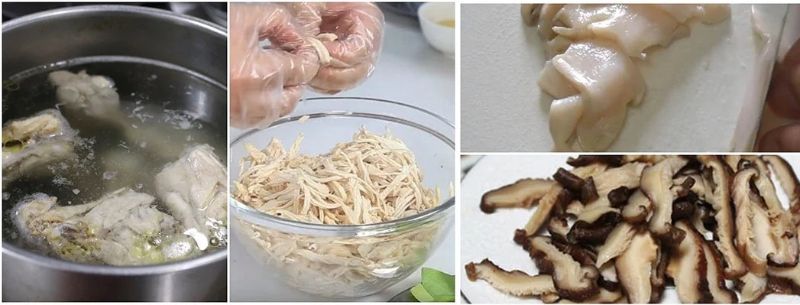 Nguyên liệu cần thiết để nấu súp bào ngư đơn giản