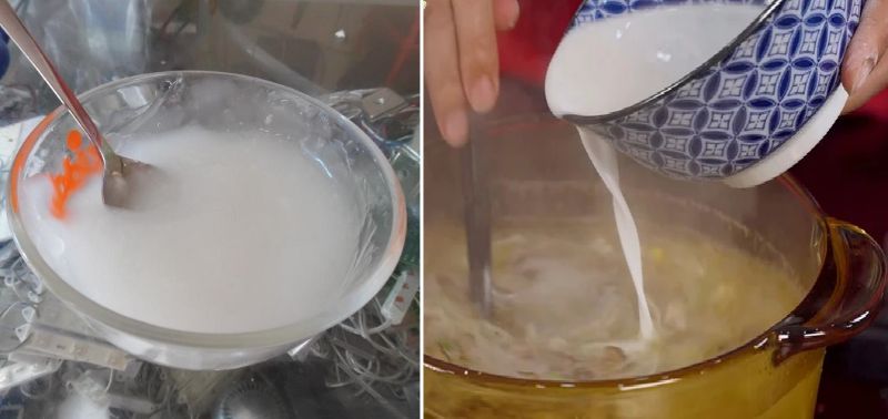 Quy trình nấu súp khá đơn giản