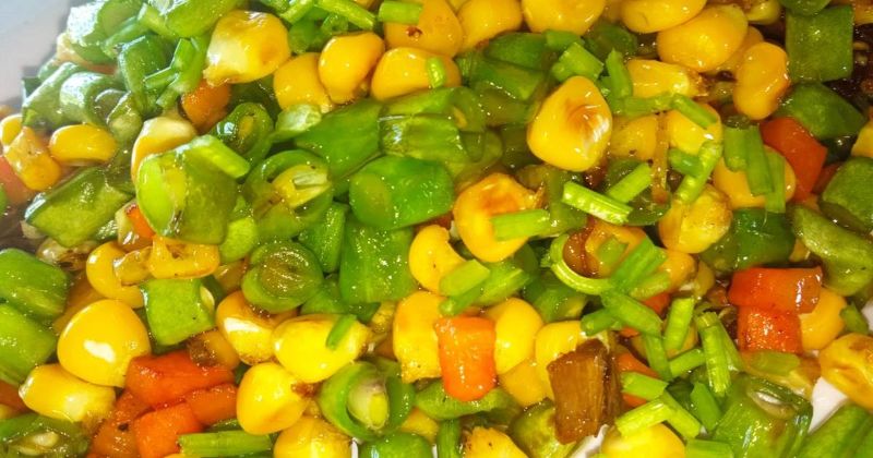 Rau củ cần được luộc, xào chín