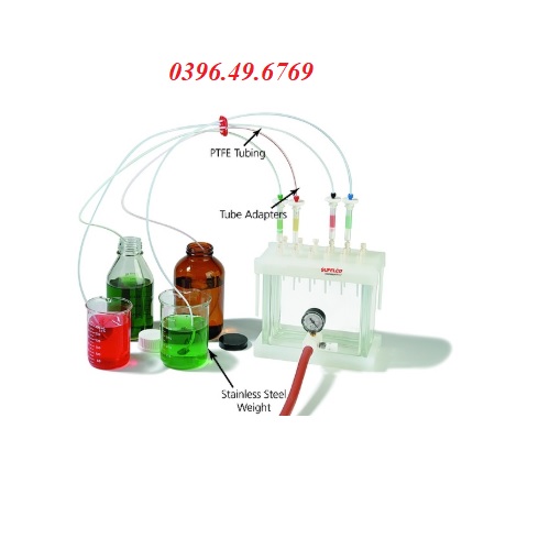 Bộ vi chiết pha rắn 12-Port Vacuum SPE Manifolds