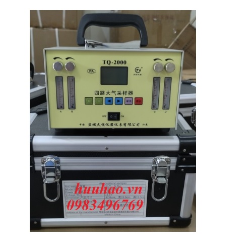 BƠM LẤY MẪU KHÍ 4 KÊNH CẦM TAY TQ-2000