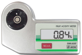 MÁY ĐO ĐỘ ACID (CHUA) TRÁI CÂY GMK-835F