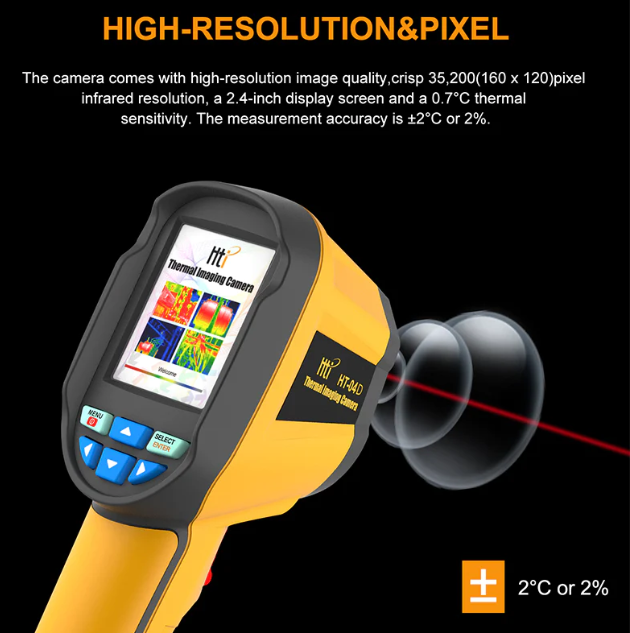 Máy ảnh nhiệt cầm tay HT-04D