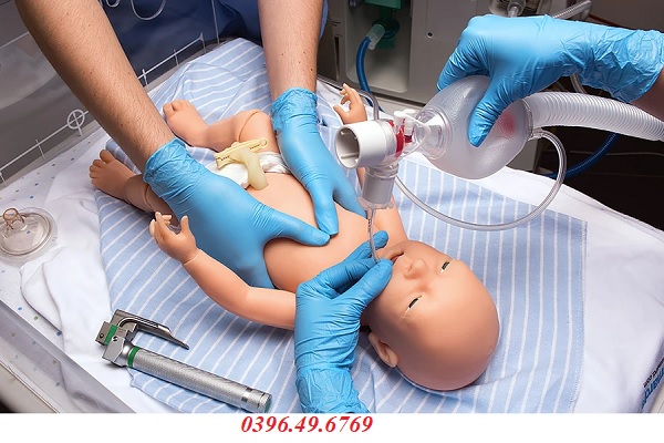 MÔ HÌNH CẤP CỨU TRẺ SƠ SINH ĐA NĂNG CÓ ÉP TIM ĐẶT NỘI KHÍ QUẢN S109 GAUMARD