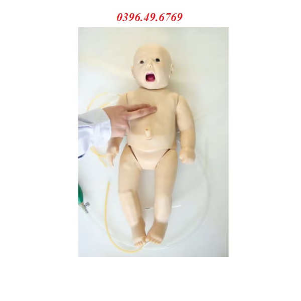 MÔ HÌNH HUẤN LUYỆN HỒI SỨC CẤP CỨU TRẺ SƠ SINH TOÀN DIỆN MODEL GD/ACLS145 HONGLIAN