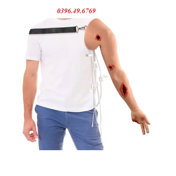 MÔ HÌNH VẾT THƯƠNG CÁNH TAY THỰC HÀNH CẦM MÁU BĂNG BÓ VẾT THƯƠNG
