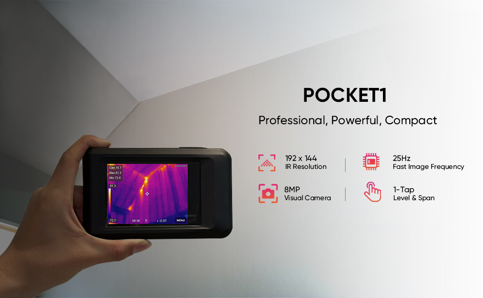 Camera đo nhiệt bỏ túi HIKMICRO Pocket1