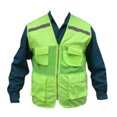 ÁO DI LÊ VÀNG CHANH VẢI LƯỚI CÓ PHẢN QUANG