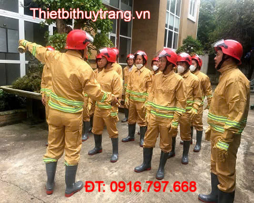 Bộ Quần Áo Chữa Cháy 5 Món QACC1