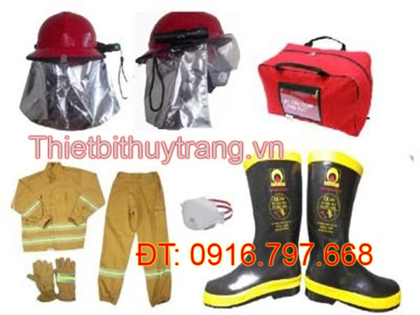 BỘ TRANG PHỤC CHỮA CHÁY ĐẠT CHUẨN MÀU VÀNG CÁT QACC04