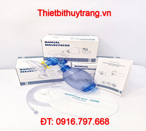 BÓNG BÓP HỖ TRỢ HÔ HẤP NHÂN TẠO AMBU TRẺ EM