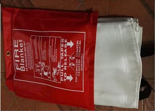 CHĂN DẬP LỬA SỢI THUỶ TINH CHỊU NHIỆT 2Mx2M