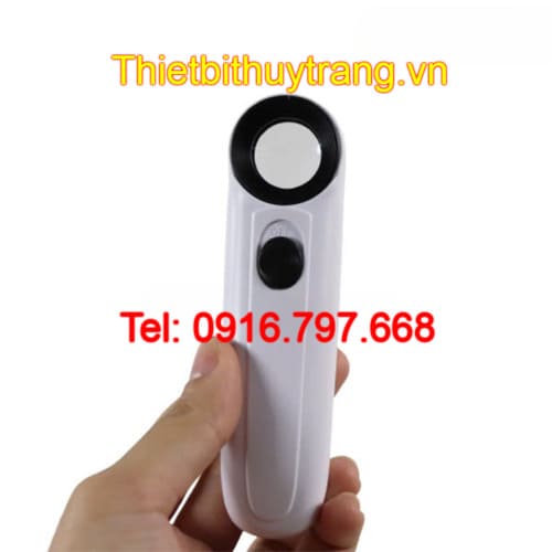 KÍNH LÚP MINI CẦM TAY 40X/21MM CÓ ĐÈN CHIẾU SÁNG TT20