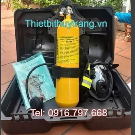 Mặt nạ phòng độc cách ly có bình dưỡng khí SCBA RHZK6/30