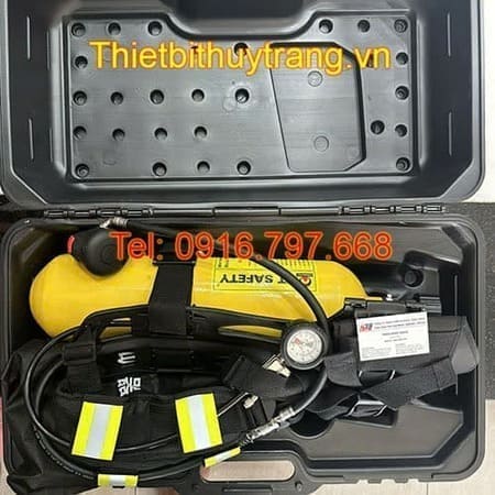 MẶT NẠ PHÒNG ĐỘC CÁCH LY CÓ MẶT TRÙM VÀ BÌNH KHÍ THỞ SCBA RHZK6/30