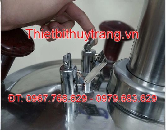 Máy sắc thuốc áp suất cao và máy đóng bao thuốc tự động