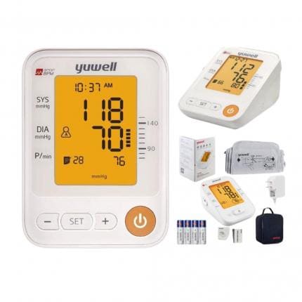 Máy đo huyết áp bắp tay tự động có giọng nói Yuwel YE650D
