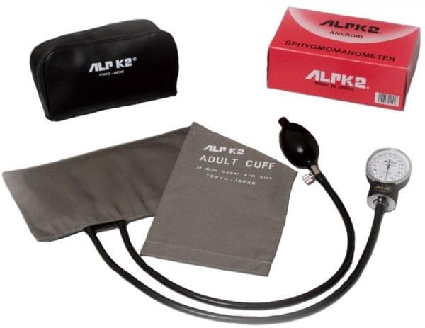 Máy Đo Huyết Áp Cơ Đồng Hồ Alpk2 500V Tai Nghe