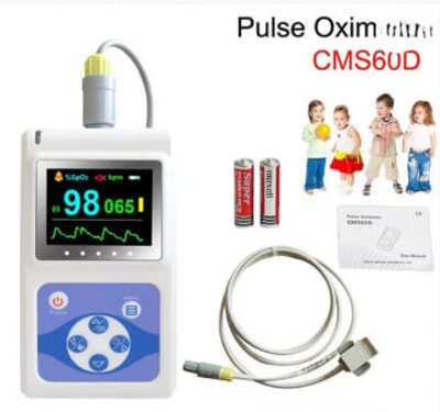 Máy đo nồng độ oxy trong máu và nhịp tim Contec CMS60D