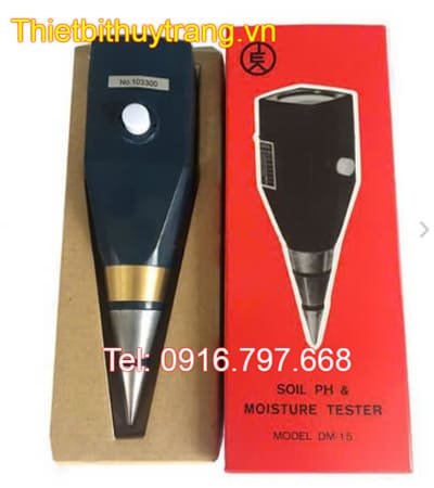 Máy đo PH và độ ẩm đất Takemura DM-15 Nhật Bản