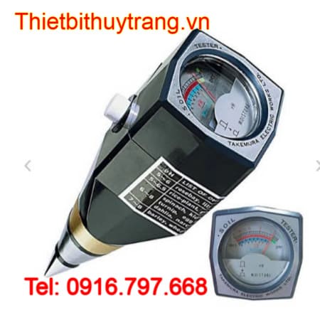 MÁY ĐO PH VÀ ĐO ĐỘ ẨM ĐẤT TAKEMURA NHẬT BẢN DM-15