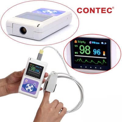 MÁY ĐO SPO2 CHO TRẺ EM VÀ NGƯỜI LỚN CONTEC CMS60D TRUNG QUỐC